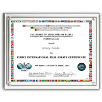 Magnetic Certificate Holder - Clear on Clear - 8 1/2" x 11" Insert